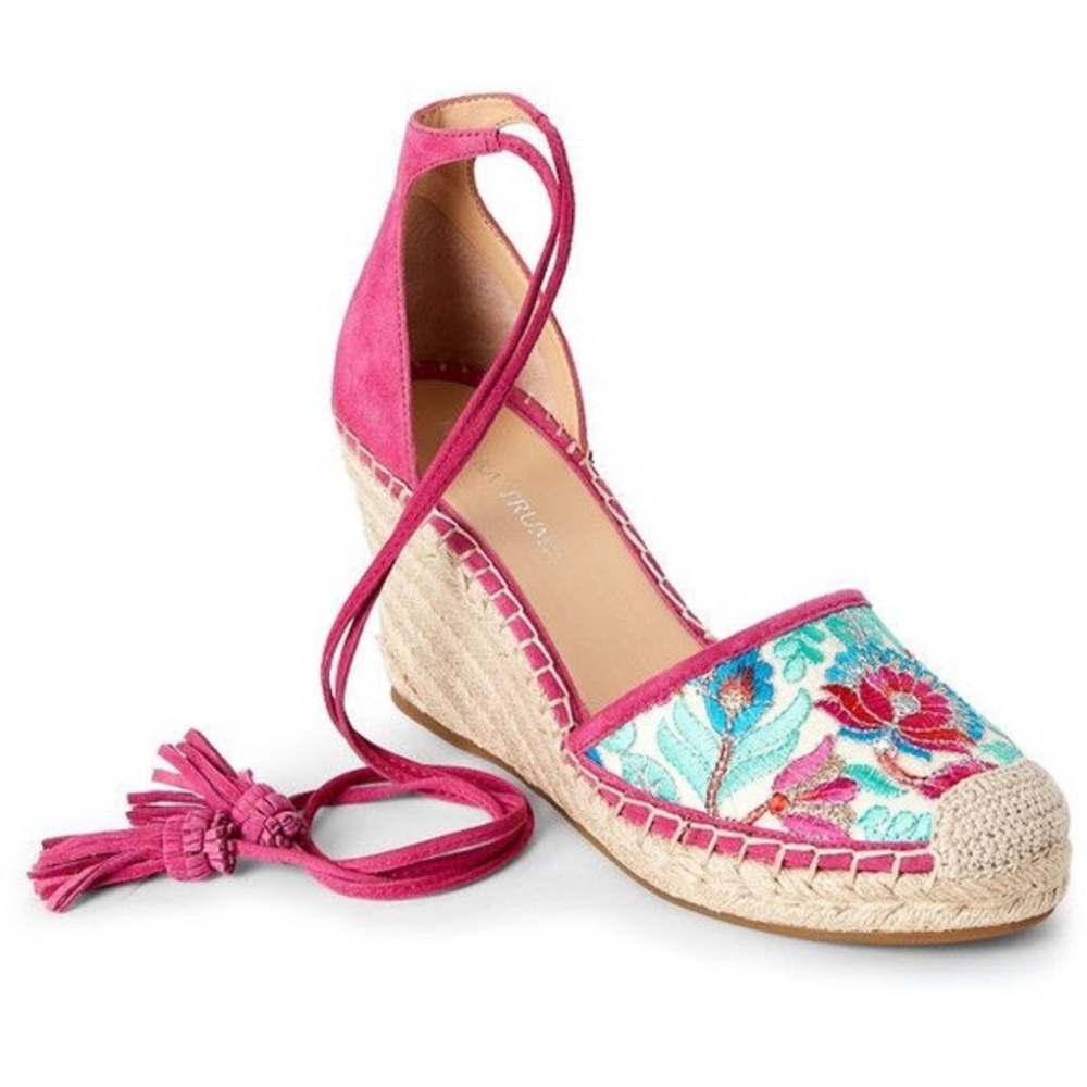 Ivanka Trump Wadia Wedge Espadrilles 🌸